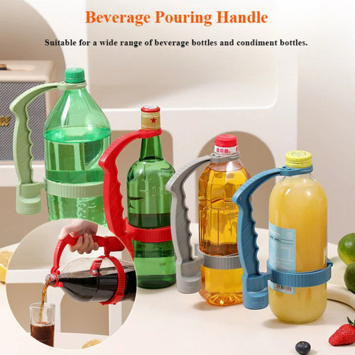 Adjustable Bottle Pouring Handle Holder for Kitchen Accessories