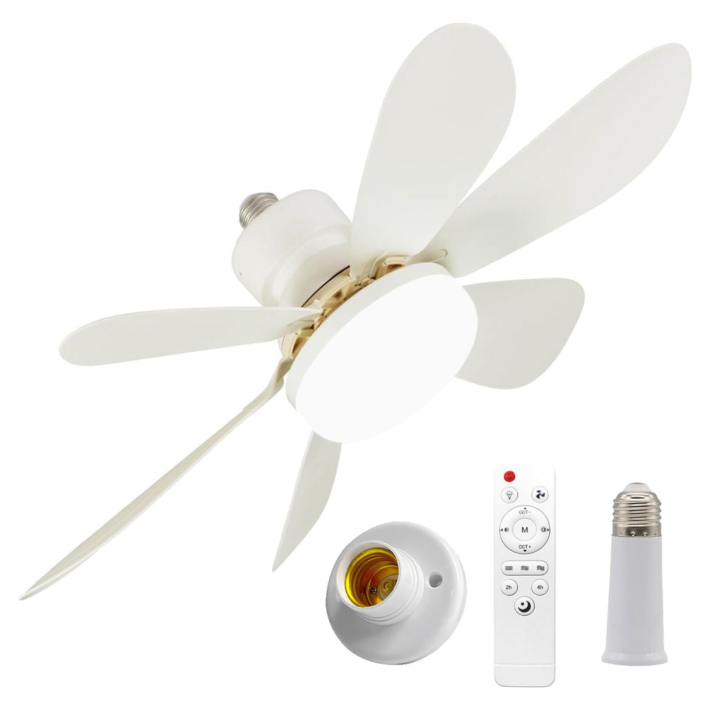 Home Silent Small Fan Light Intelligent Ceiling Fan