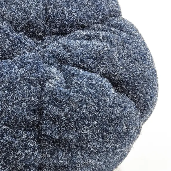 Dark-blue decorative pumpkin detail 5