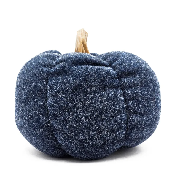 Dark-blue decorative pumpkin detail 3