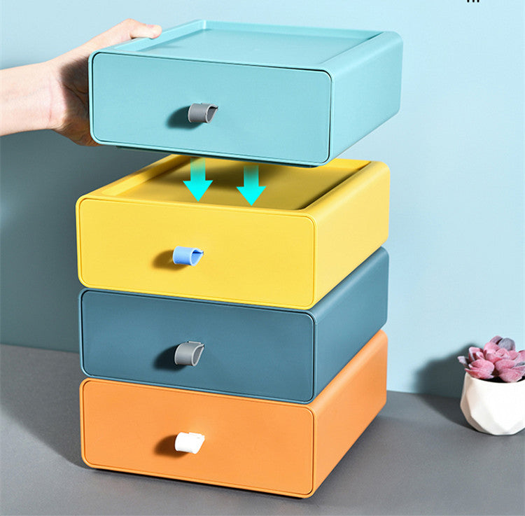 Desktop Storage Box Office Accessories Makeup, Plastic Storage Container