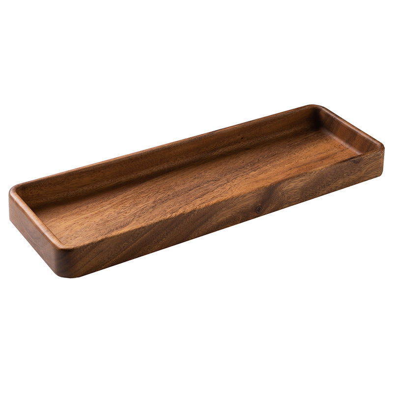 Wooden Household Storage Tray for Kitchen Accessories