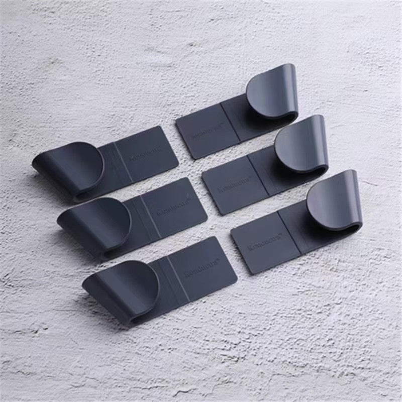 No-Trace Wall-Mounted Pot Lid Rack