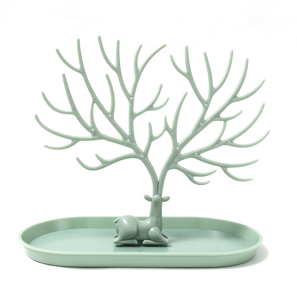 Jewelry stand and tray - Green